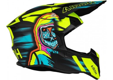 ШЛЕМ AIROH WRAAAP CYBER YELLOW MATT (2XS)