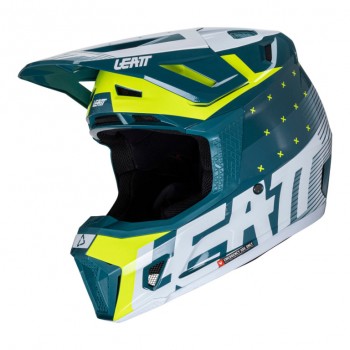 Шлем кроссовый Leatt Moto 7.5 Helmet Kit, Acid Fuel V24