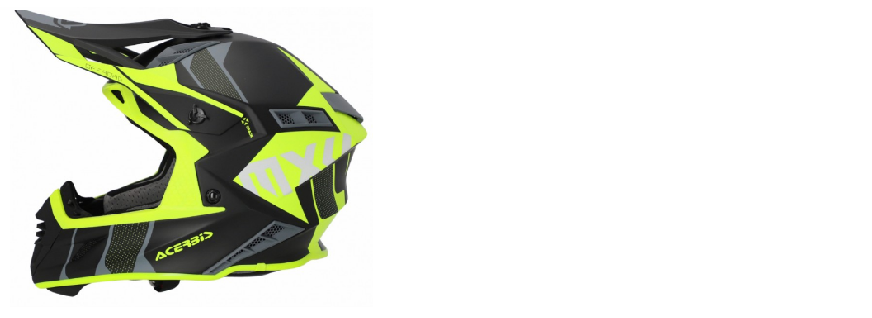 Мотошлем кроссовый Acerbis X-Track 22-06 Black/Fluo-Yellow